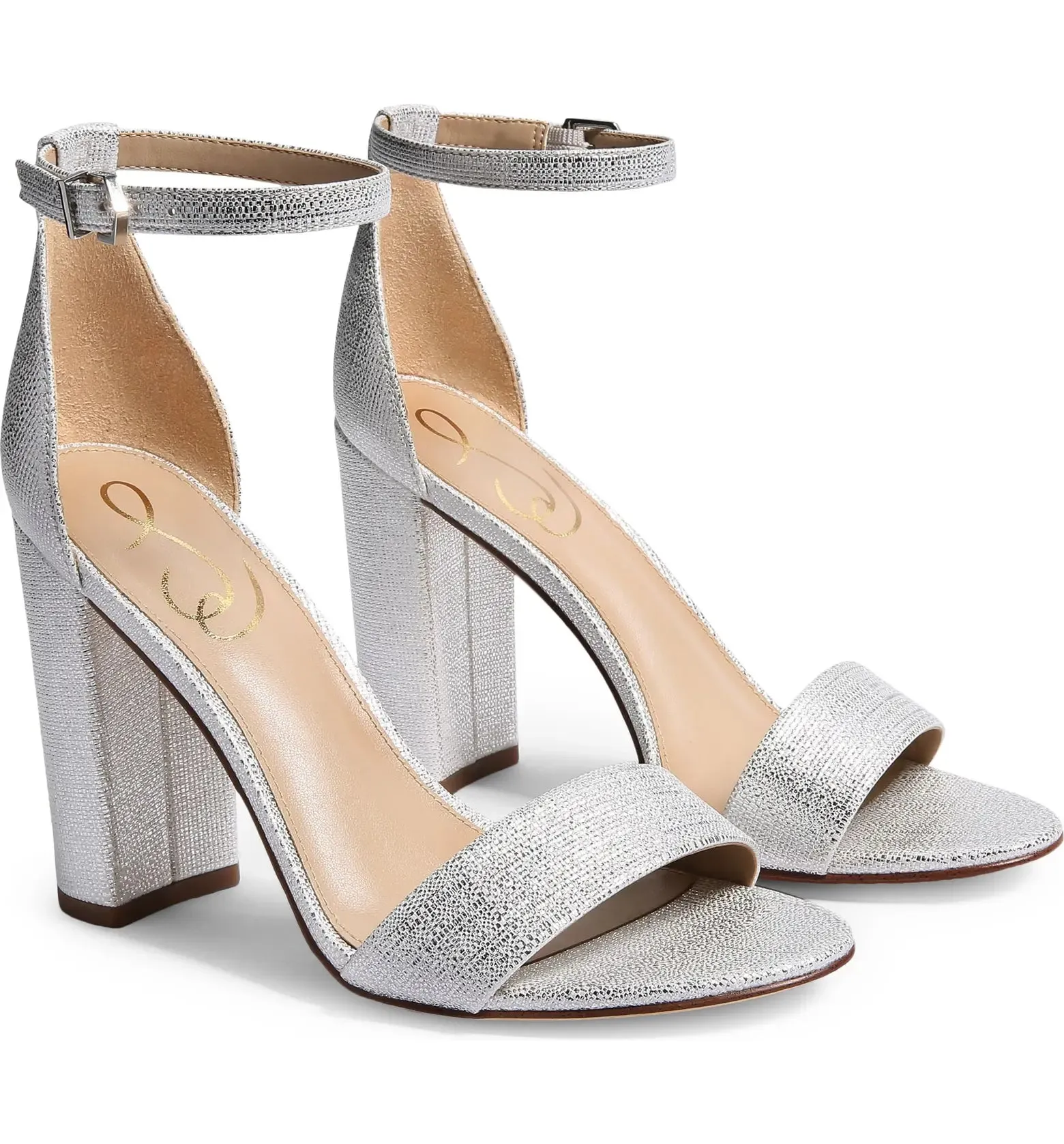 Sam Edelman Yaro in Silver Metallic