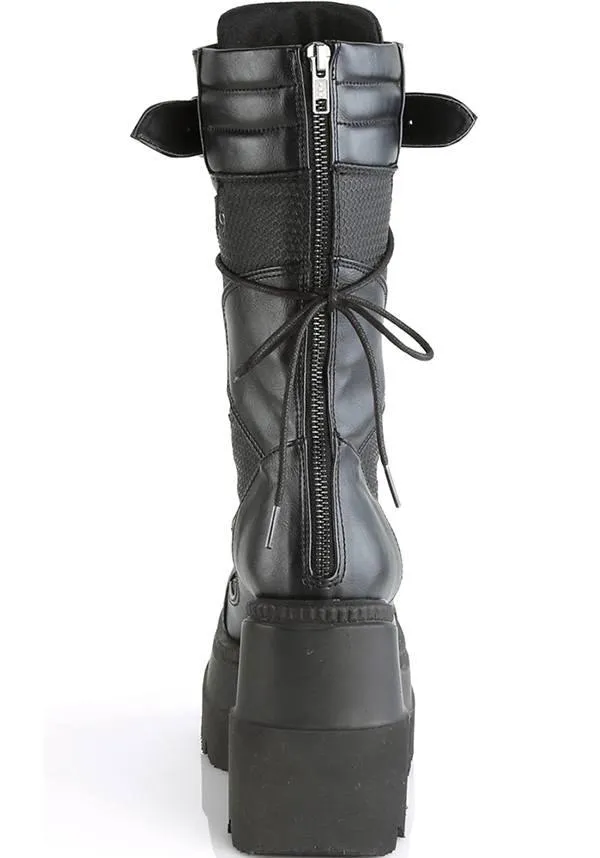 SHAKER-70 [Black] | PLATFORM BOOTS [PREORDER]