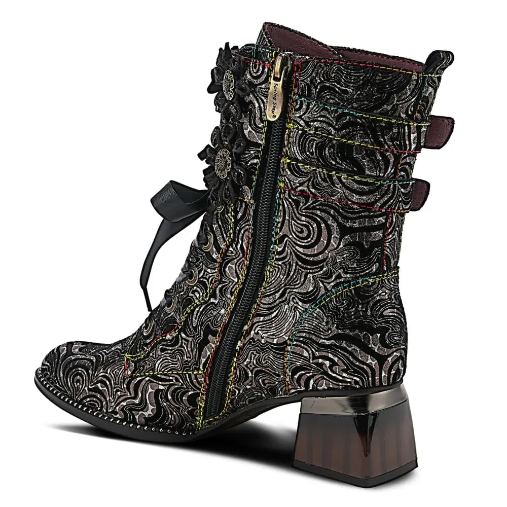 Spring Step Shoes L'Artiste Originala Women's Metallic Suede Boots