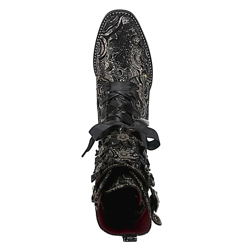 Spring Step Shoes L'Artiste Originala Women's Metallic Suede Boots