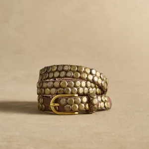 Studded Paths Belt