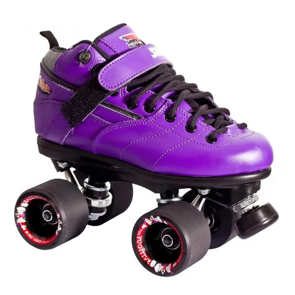 Sure-Grip Rebel Purple Roller Skates