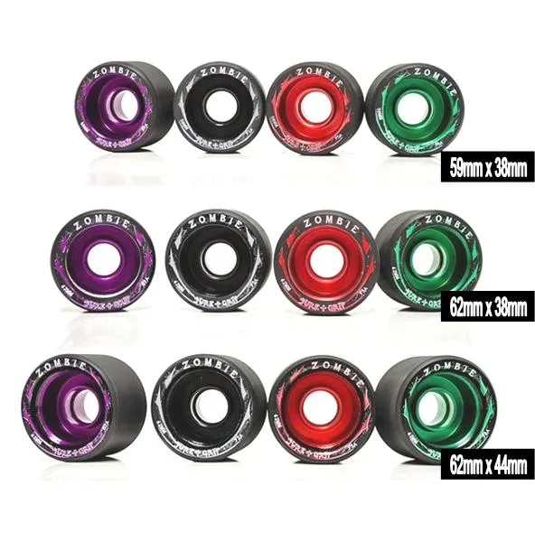 Sure-Grip Zombie Wheels Mid 62mm - 4 pack