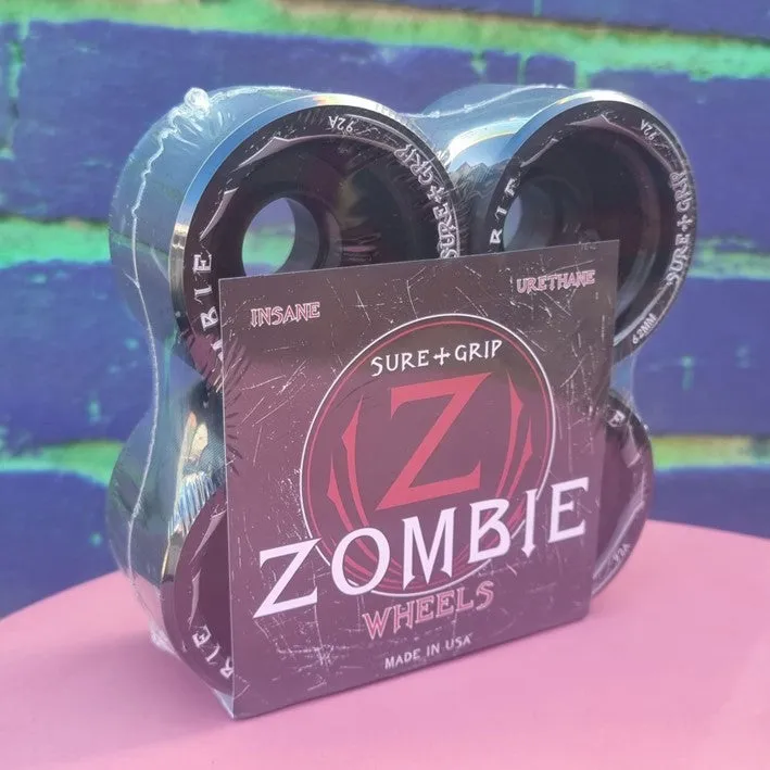 Sure-Grip Zombie Wheels Mid 62mm - 4 pack