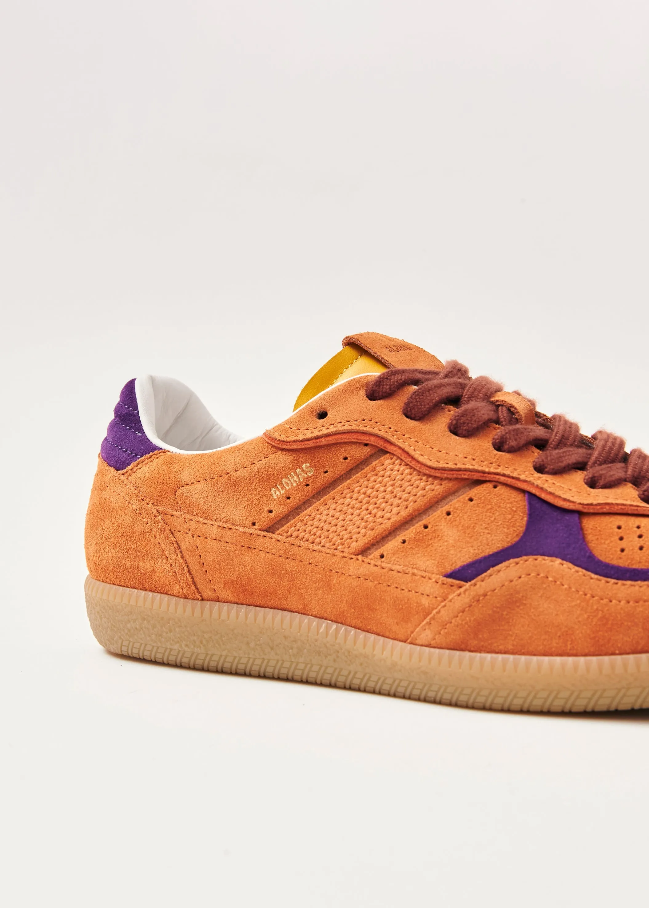 Tb.490 Rife Leather Sneakers Orange
