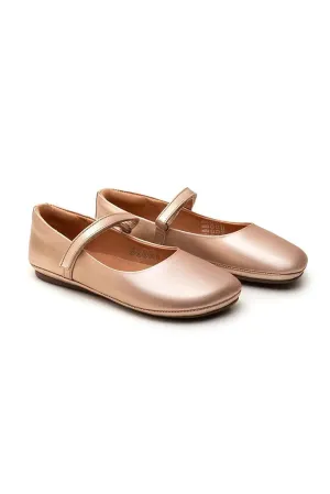 Tip Toey Joey Marie Shoes - Metallic Salmon