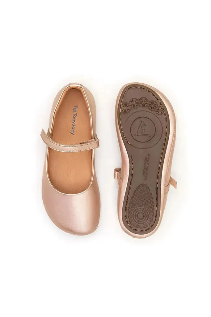Tip Toey Joey Marie Shoes - Metallic Salmon