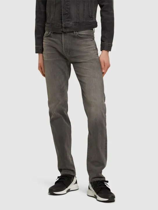 Tom Ford   Alcantara tech &amp; leather low sneakers 