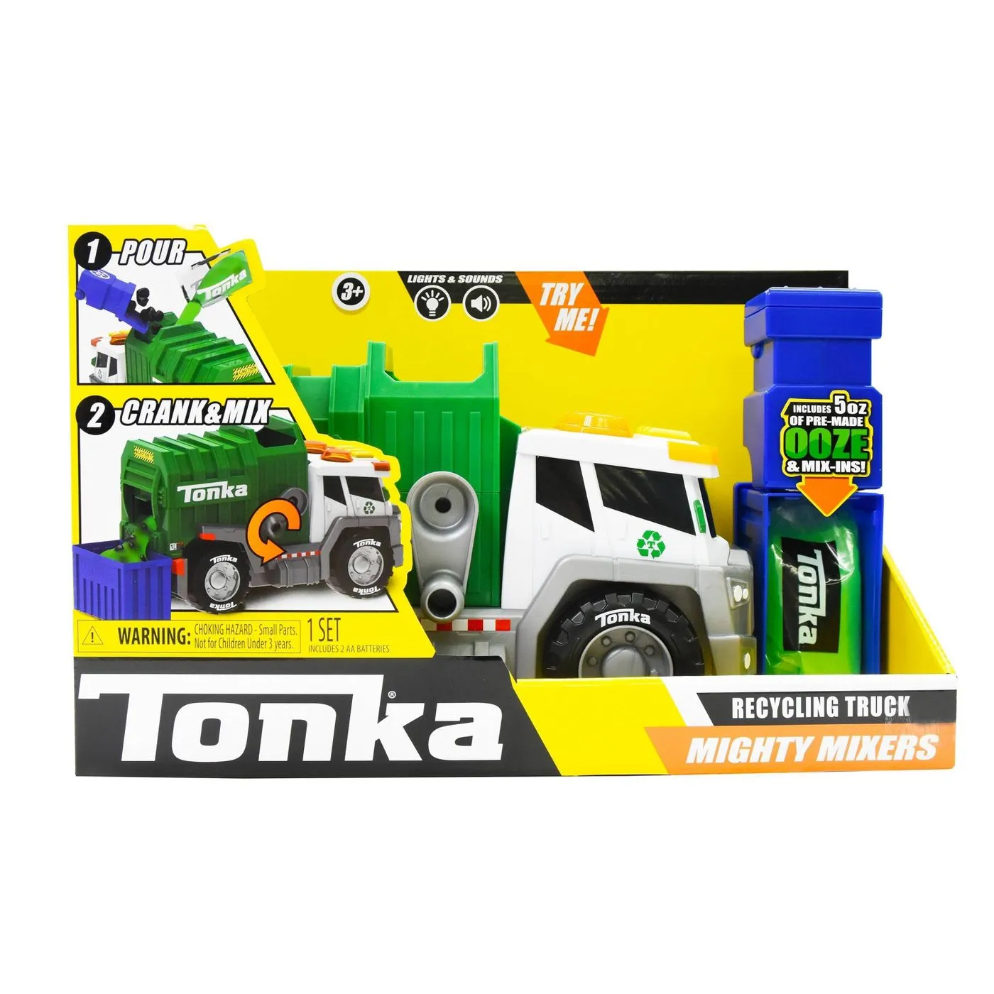 Tonka Mighty Mixers- Recycling Truck