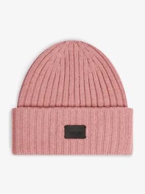 Varley Elva Chunky Rib Beanie - Rose Blush