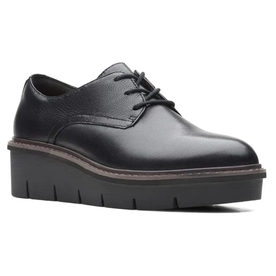 Women's Airabell Tye Platform Oxford - Black