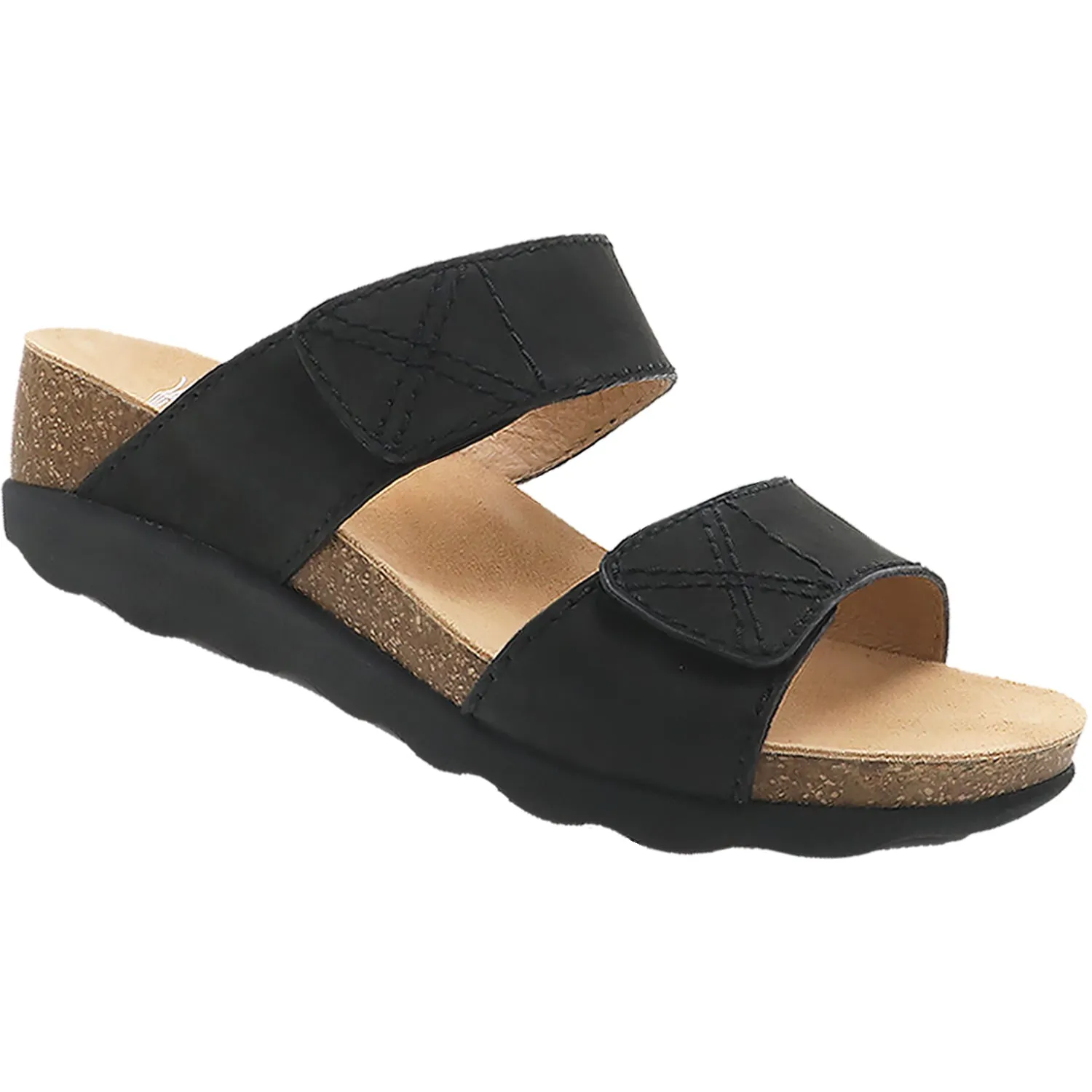 Women's Dansko Maddy Black Milled Nubuck