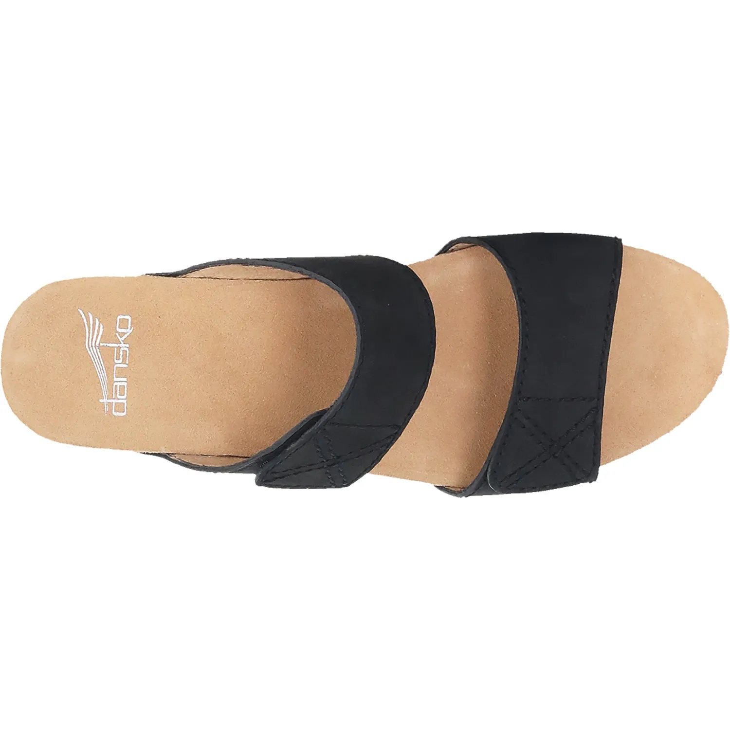 Women's Dansko Maddy Black Milled Nubuck