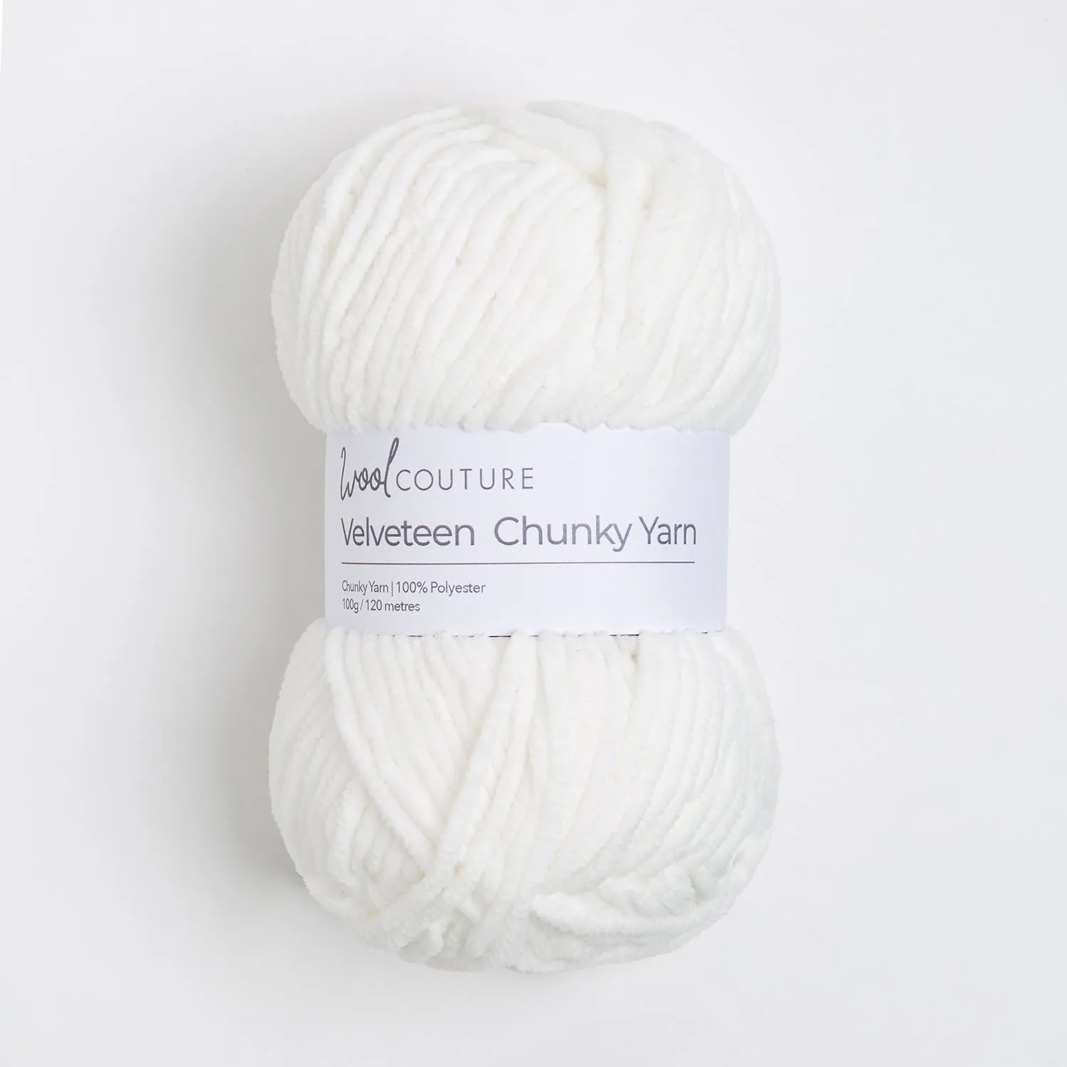 WONKY Velveteen Chunky Yarn 100g Ball