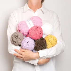WONKY Velveteen Chunky Yarn 100g Ball