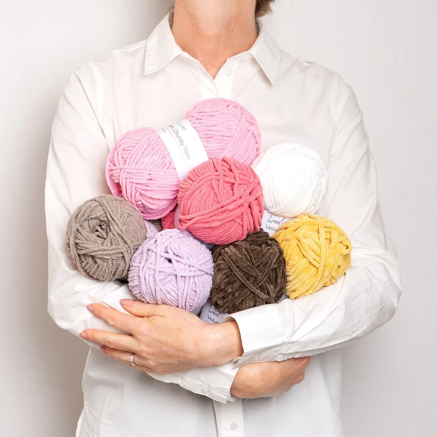 WONKY Velveteen Chunky Yarn 100g Ball