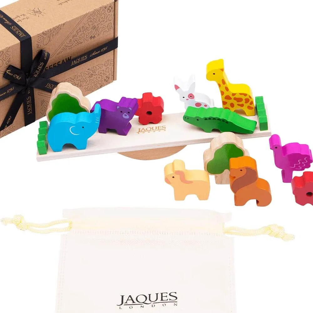 Wooden Animal Toy - Balancing Game