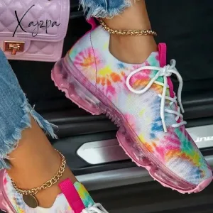 Xajzpa - Women's Colorful Air Cushion Sneakers
