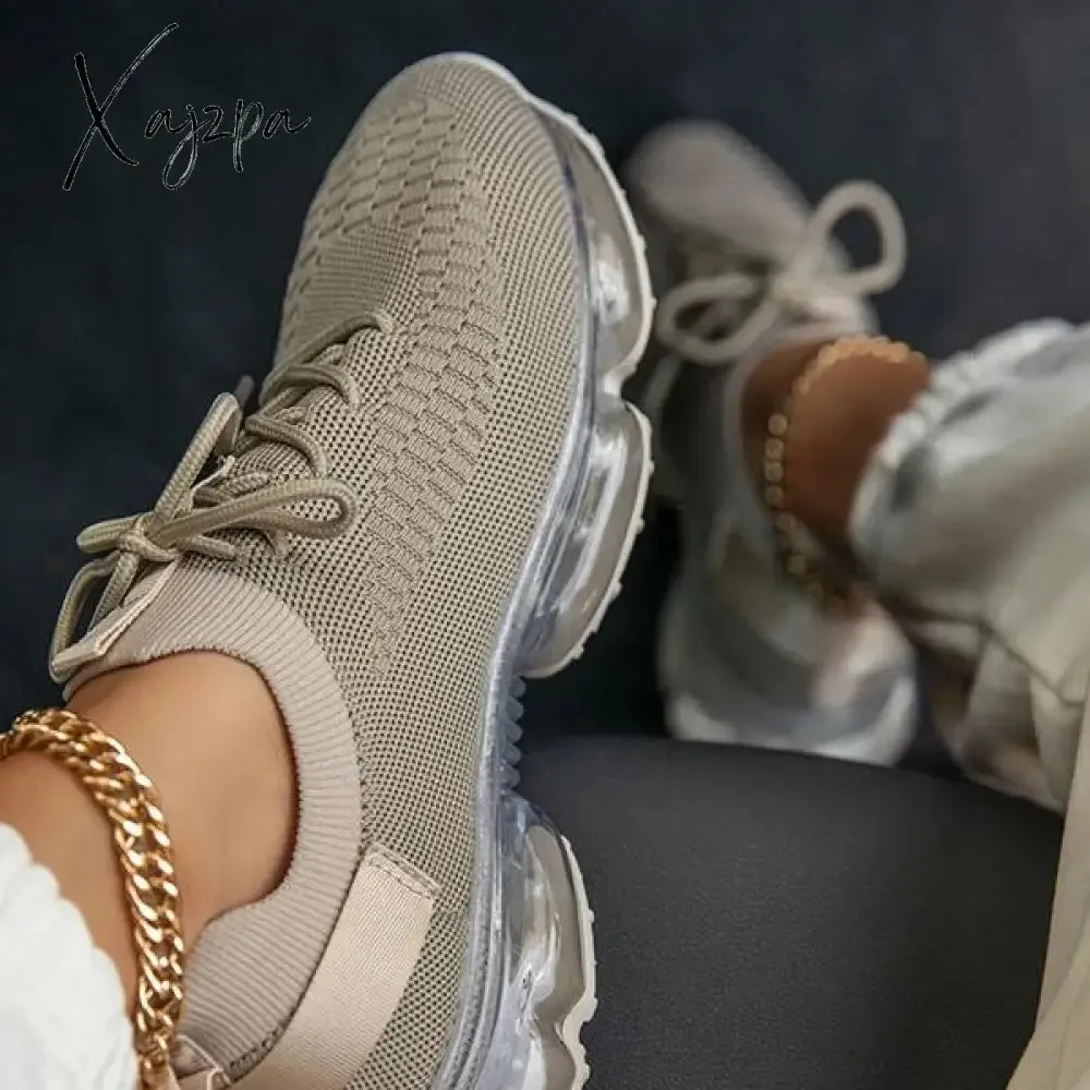 Xajzpa - Women's Colorful Air Cushion Sneakers
